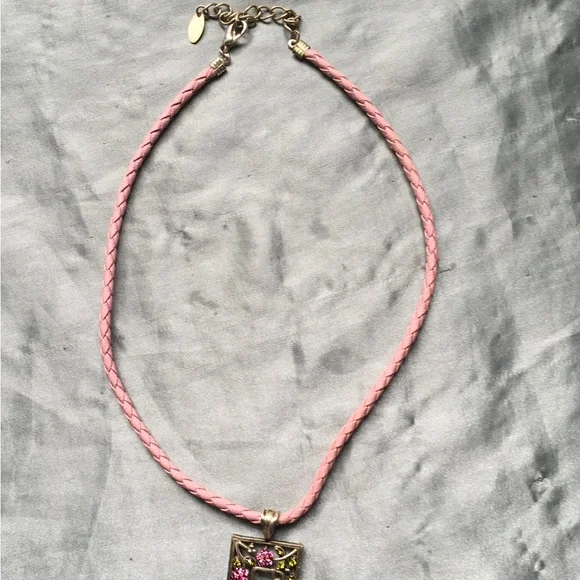 Pink necklace-sarah Coventry - Picture 3 of 11